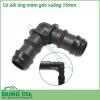 Khớp nối vuông góc 16mm nối ống mềm