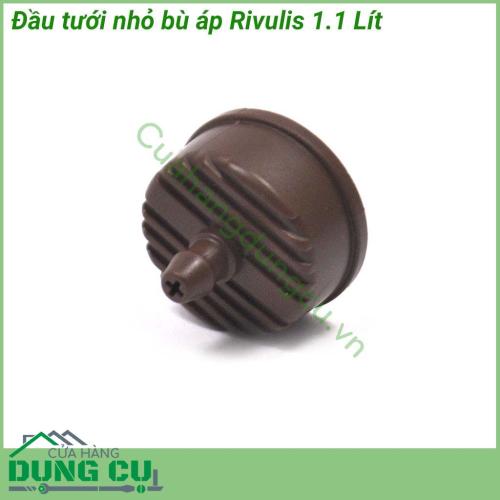 Đầu tưới nhỏ giọt bù áp Rivulis 1.1L