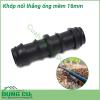 Khớp nối thẳng 16mm nối ống mềm