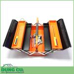 Hộp đựng dụng cụ ba tầng năm ngăn một quai sách