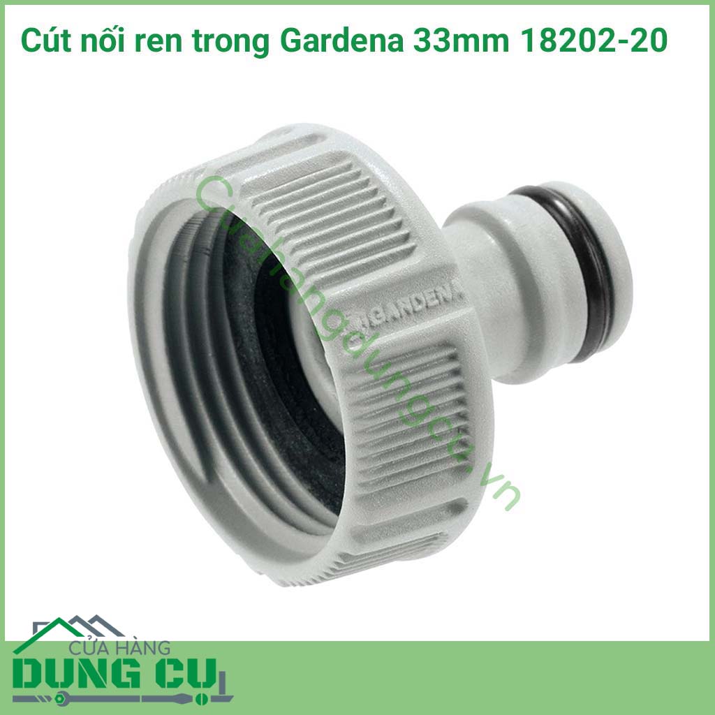 Cút nối ren trong Gardena 33mm 18202-20