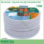 Bộ ống tưới - vòi tưới cao cấp Tramontina Flex 15M