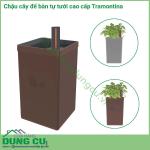 Chậu cây để bàn tự tưới cao cấp Tramontina