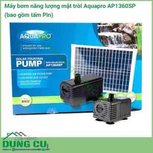 Máy bơm năng lượng mặt trời Aquapro AP1360SP (bao gồm tấm Pin)