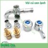 Vòi củ sen lạnh có 02 chức năng xả nước, 1 xả nước xuống bể chứa, 1 dùng để nối dây sen tắm, dây xịt vệ sinh,dây rửa xe….Bên cạnh đó đầu xả nước xuống chậu chứa nước cũng có thể nối dây máy giặt. Vòi có độ bền và tuổi thọ cao, đẹp mắt dễ dàng vệ sinh.