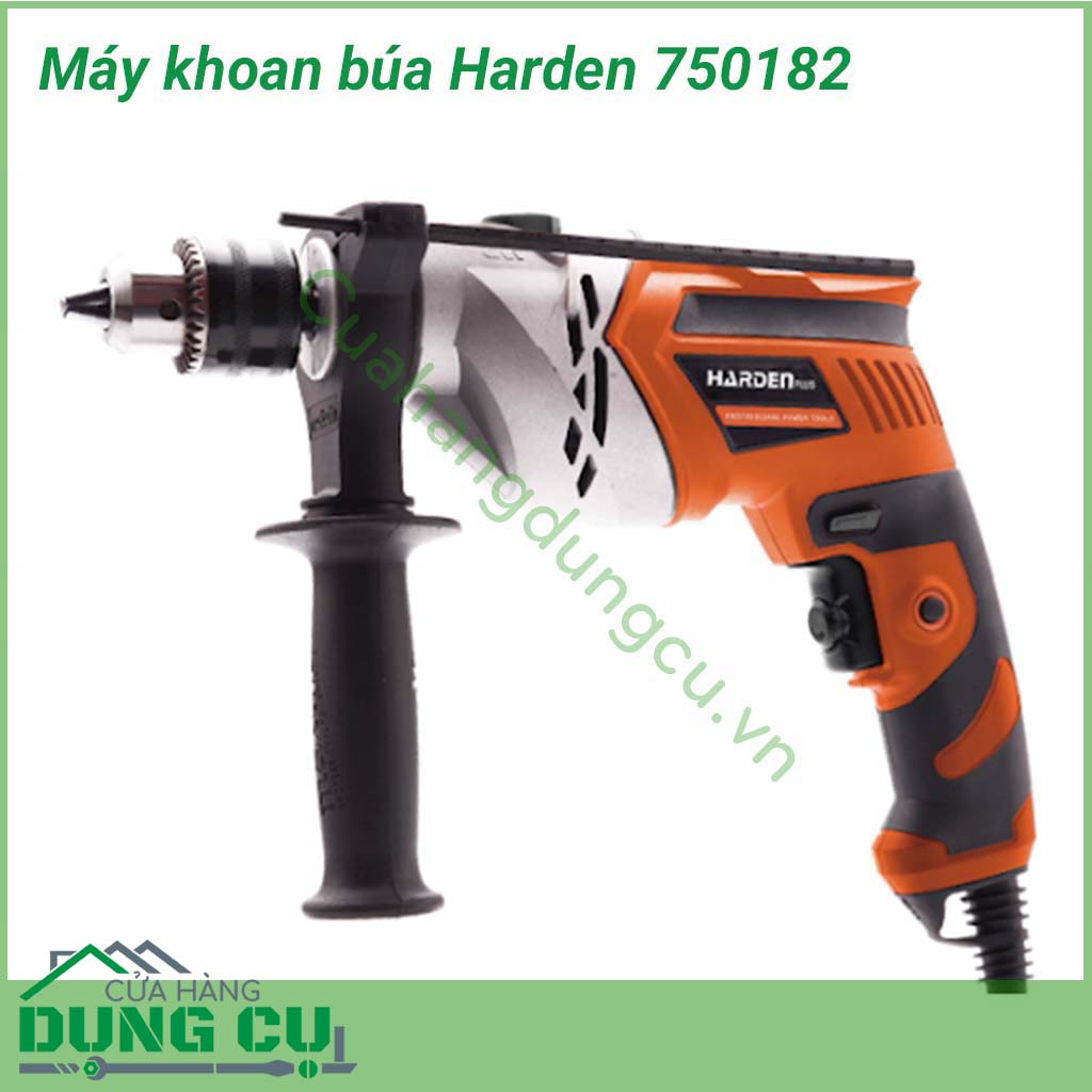 Máy khoan búa Harden công suất 850W&nbsp;là một trong những vật dụng không thể thiếu khi thực hiện các ngành công nghiệp, xây dựng, sửa chữa, cơ khí... Được làm từ chất liệu hợp kim cao cấp, sản phẩm có độ bền bỉ cao, không bị mài mòn.
