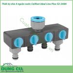 Van chia 4 đường nước Cellfast Ideal Line Plus 52-240N