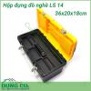 Hộp đựng đồ nghề, dụng cụ sửa chữa đa năng LS 14 có kích thước nhỏ gọn nên có thể sắp xếp gọn gàng, ngăn nắp trong gia đình.