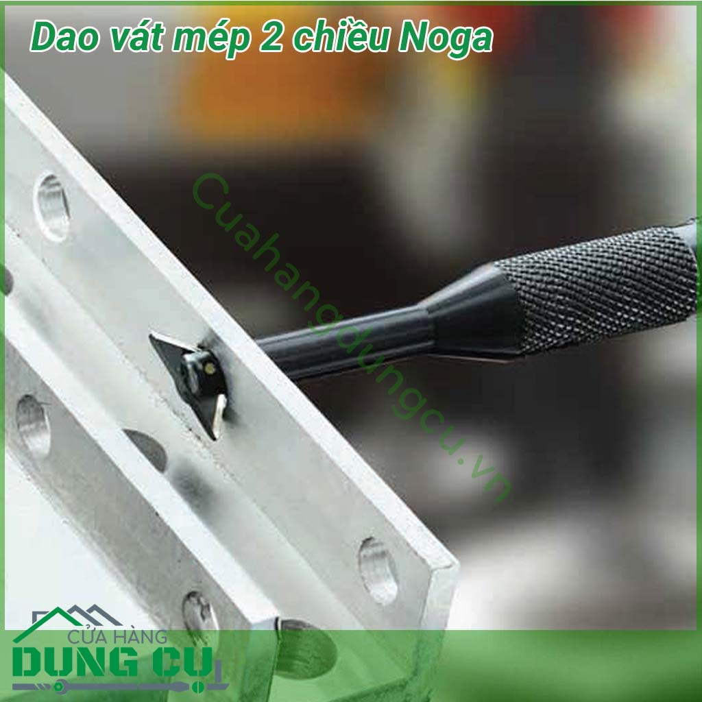 Dao vát mép 2 chiều 2-5.5mm RC1000 Noga&nbsp;dùng để vát mép lỗ trong và lỗ ngoài.&nbsp;Đường kính lỗ vát: 3-5.5mm