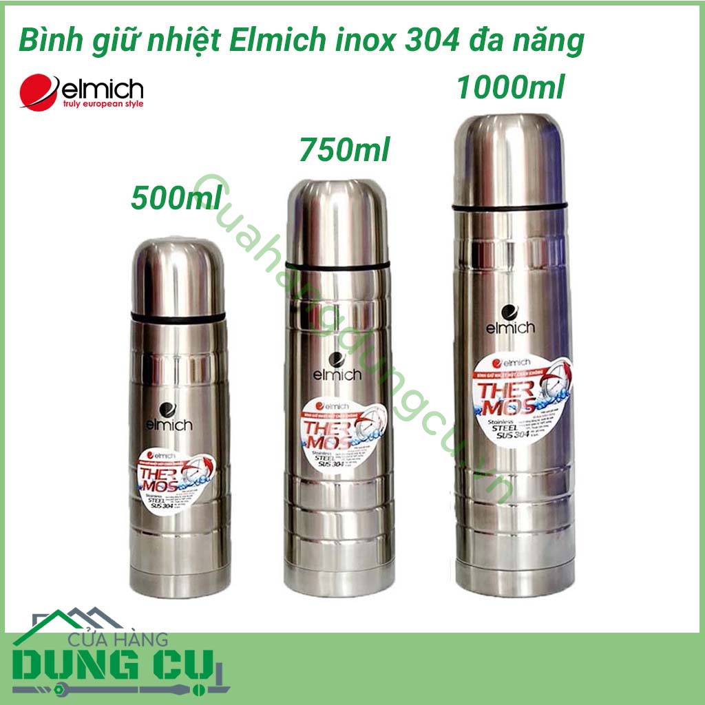 Bình giữ nhiệt Elmich 1000ml EL-5198&nbsp;mang vẻ đẹp sang trọng và có độ bền dài lâu. Với dung tích 1000 ml, sản phẩm sẽ giúp bạn bảo quản nhiệt độ cả nóng và lạnh cho thức uống, bảo đảm luôn giữ nguyên nhiệt độ và hương vị.