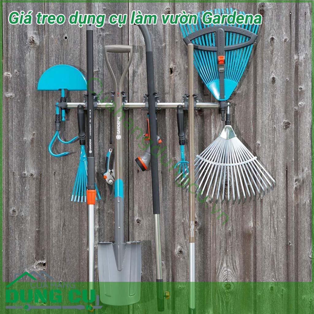 Giá treo dụng cụ Garden 03501-20&nbsp;giúp bạn bảo quản các sản phẩm làm vườn Gardena khác một cách gọn gàng và sạch sẽ.