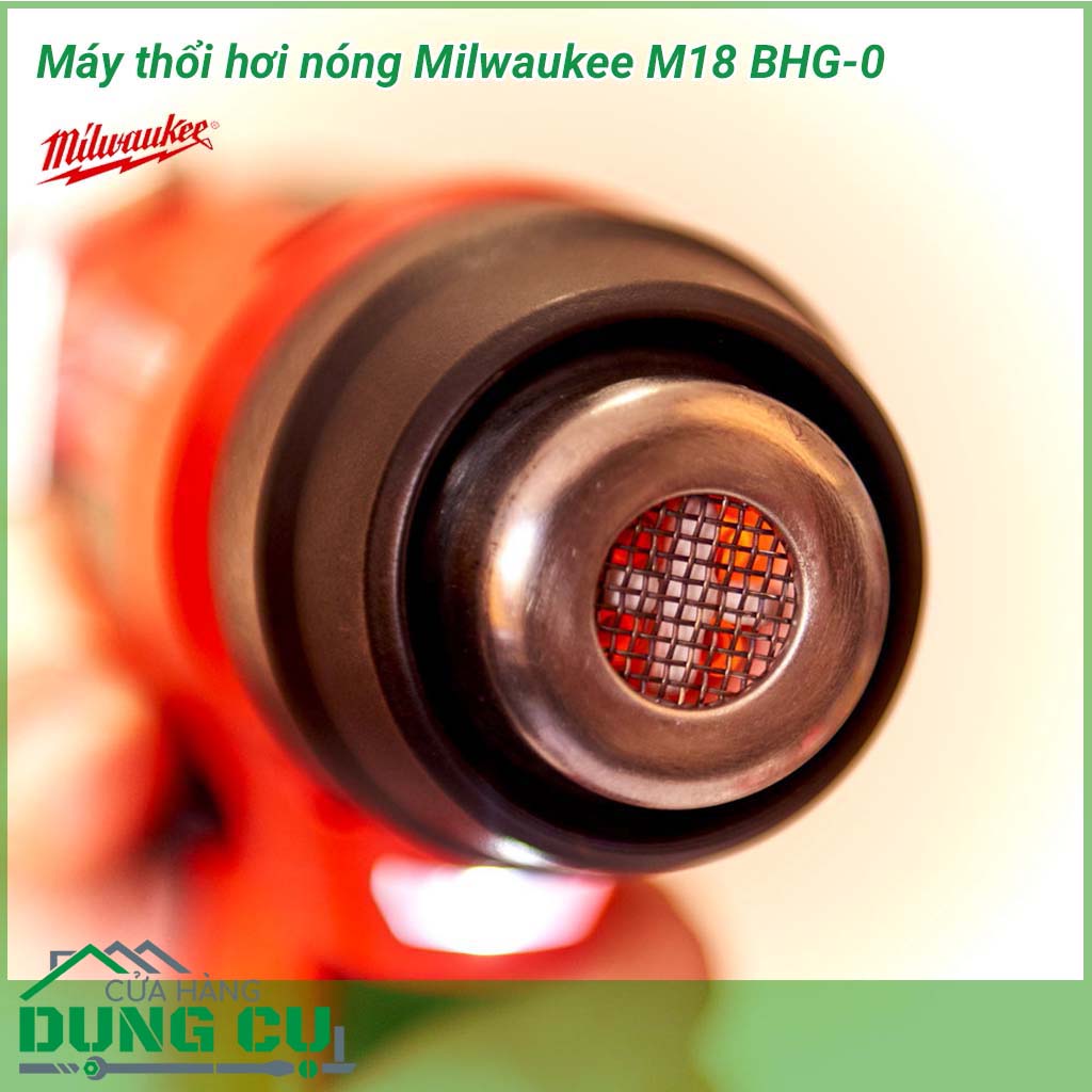 Máy thổi hơi nóng Milwaukee M18 BHG-0 là dòng máy thổi hơi nóng cầm tay nổi bật, được trang bị nhiều tính năng hiện đại và có công suất cực kì mạnh mẽ.&nbsp;Thiết bị&nbsp;được sử dụng trong các ngành sản xuất,&nbsp;điện tử, gia công kim loại,..