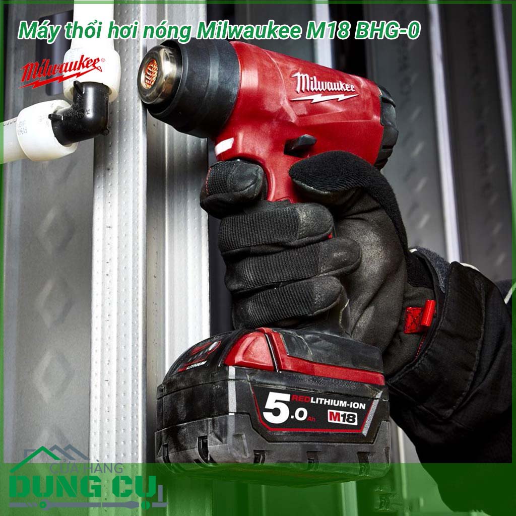 Máy thổi hơi nóng Milwaukee M18 BHG-0 là dòng máy thổi hơi nóng cầm tay nổi bật, được trang bị nhiều tính năng hiện đại và có công suất cực kì mạnh mẽ.&nbsp;Thiết bị&nbsp;được sử dụng trong các ngành sản xuất,&nbsp;điện tử, gia công kim loại,..