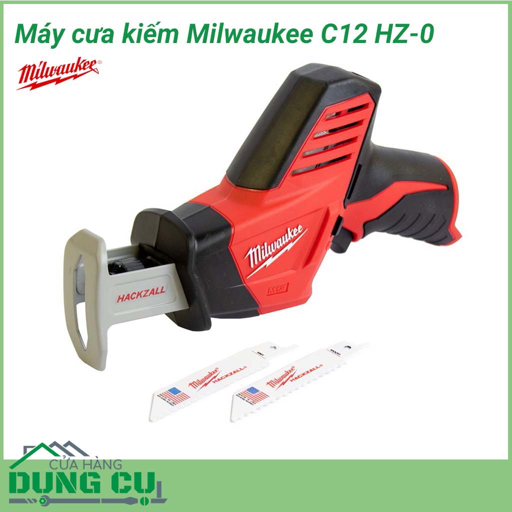 Máy cưa kiếm Milwaukee C12 HZ-0 đến từ thương hiệu Milwaukee,&nbsp;với công suất mạnh mẽ tương đương máy dùng điện,&nbsp;đáp ứng cho công việc cưa cắt trên những loại vật liệu có độ cứng lớn như gỗ hay kim loại...