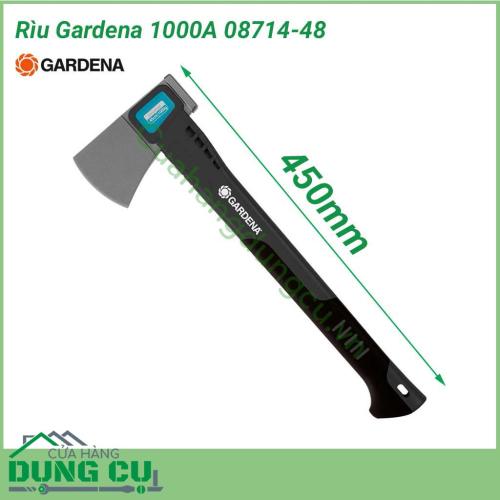 Rìu Gardena 1000A 08714-48 công cụ hỗ trợ không thể thiếu ở nhà, trong vườn, trong rừng, phù hợp cho tất cả các loại công việc với gỗ. Rìu Gardena chất lượng cao, tay cầm nhẹ an toàn, hình dạng lưỡi với lớp phủ đặc biệt và bảo hành bền. 