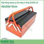 Hộp đựng dụng cụ đa năng 2 tầng cầm tay SU420-22