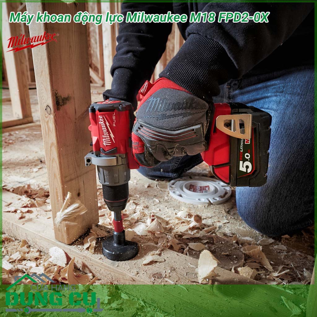 Máy khoan động lực Milwaukee M18 FPD2-0X&nbsp;sở hữu các công nghệ xử lý độc quyền của hãng cho phép người lao động có được sự hiệu quả tối đa những yêu cầu ứng dụng khác nhau trong đời sống