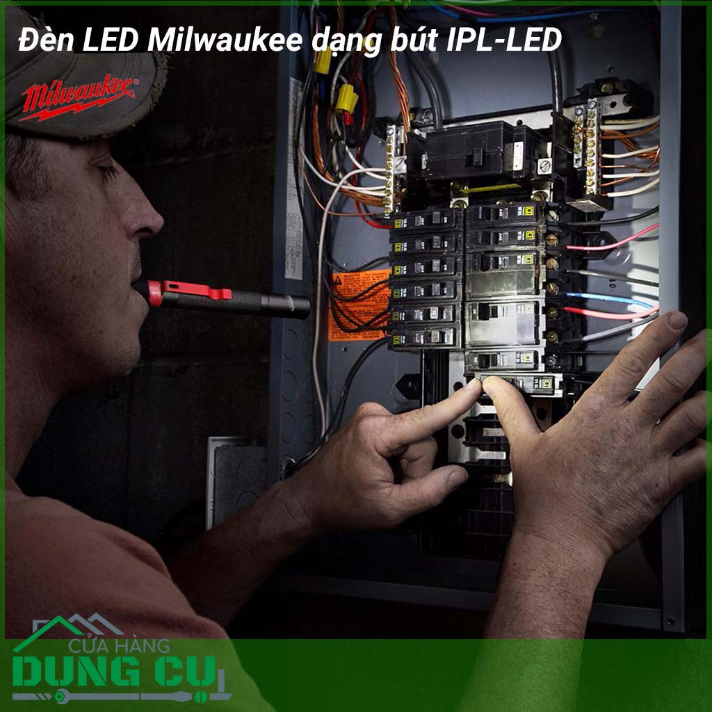 Đèn LED Milwaukee dạng bút IPL-LED hình dáng nhỏ gọn có thể mang theo bên người. Đèn chiếu sáng nhiều khu vực hơn với ánh sáng tự nhiên, sáng hơn cho màu sắc và chi tiết trung thực nhất.
