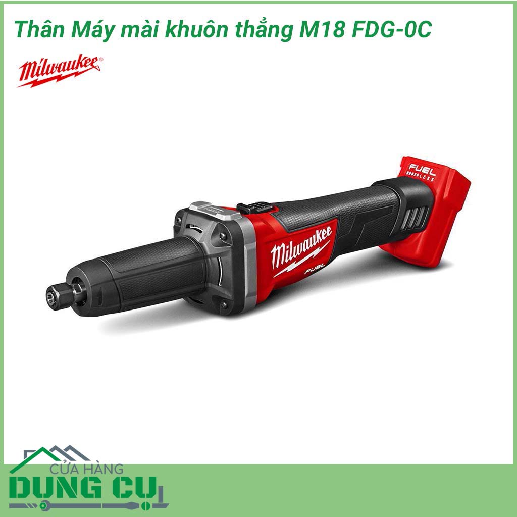 Máy mài khuôn Milwaukee M18 FDG-0C giải pháp lý tưởng giúp người lao động dễ dàng mài nhẵn những vị trí, khe góc&nbsp;hẹp khó tiếp cận.&nbsp;Dòng máy chuyên nghiệp với động cơ không chổi than hiện đại kết hợp với dòng pin REDLITHIUM ™ cung cấp sức mạnh vượt trội. 