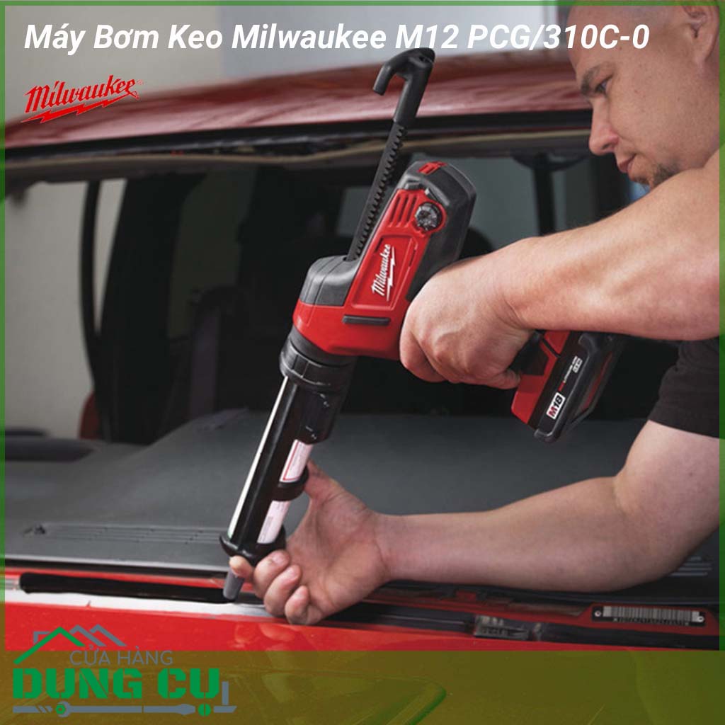 Máy bơm keo Milwaukee M12 PCG/310C-0&nbsp;thiết kế đơn giản, gọn nhẹ, người dùng sẽ không cảm thấy mỏi tay khi sử dụng máy bơm keo trong một khoảng thời gian dài.&nbsp;Milwaukee&nbsp;M12 PCG/310C-0 giúp các thao tác thi công trở nên nhanh gọn và tiết kiệm thời gian hơn.