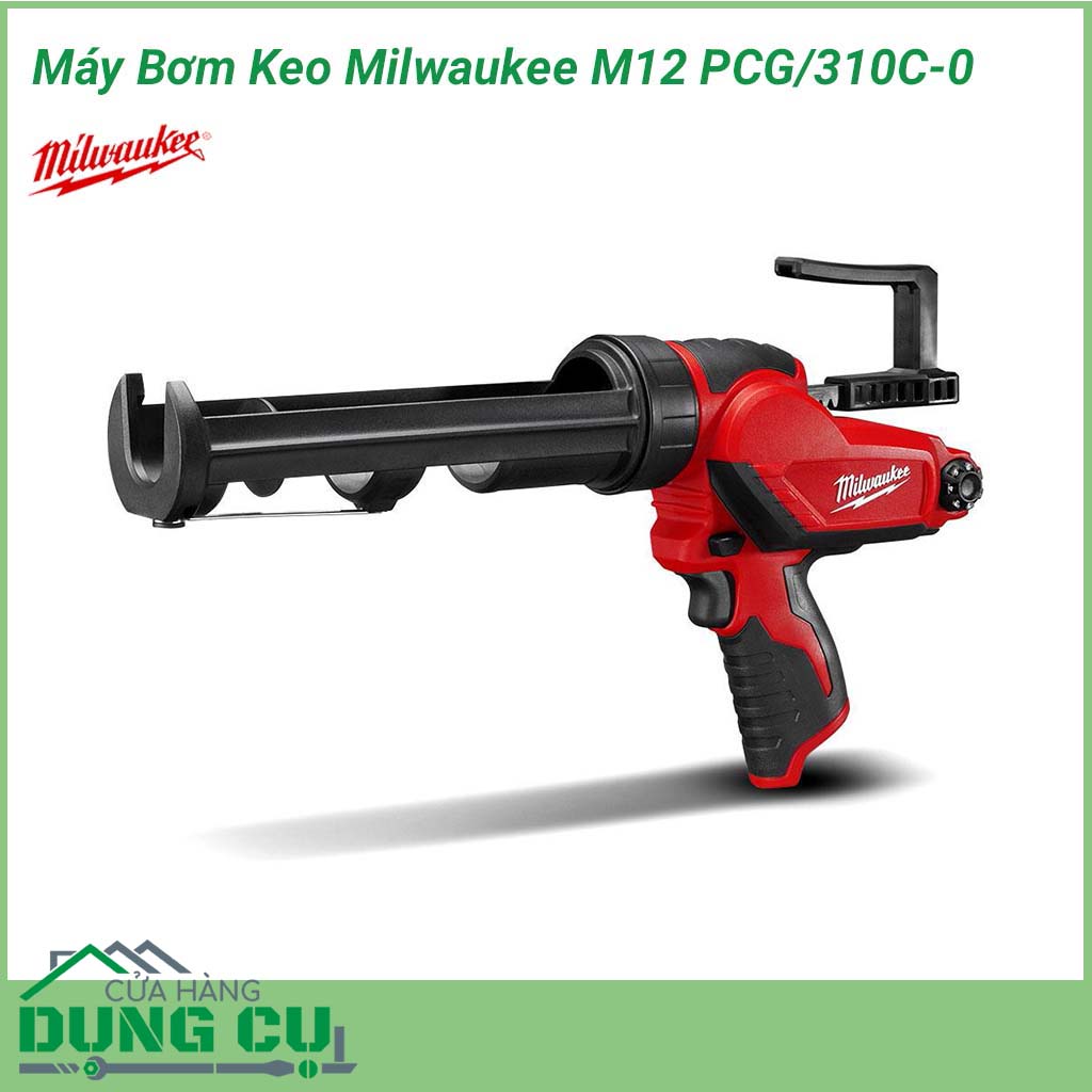 Máy bơm keo Milwaukee M12 PCG/310C-0&nbsp;thiết kế đơn giản, gọn nhẹ, người dùng sẽ không cảm thấy mỏi tay khi sử dụng máy bơm keo trong một khoảng thời gian dài.&nbsp;Milwaukee&nbsp;M12 PCG/310C-0 giúp các thao tác thi công trở nên nhanh gọn và tiết kiệm thời gian hơn.