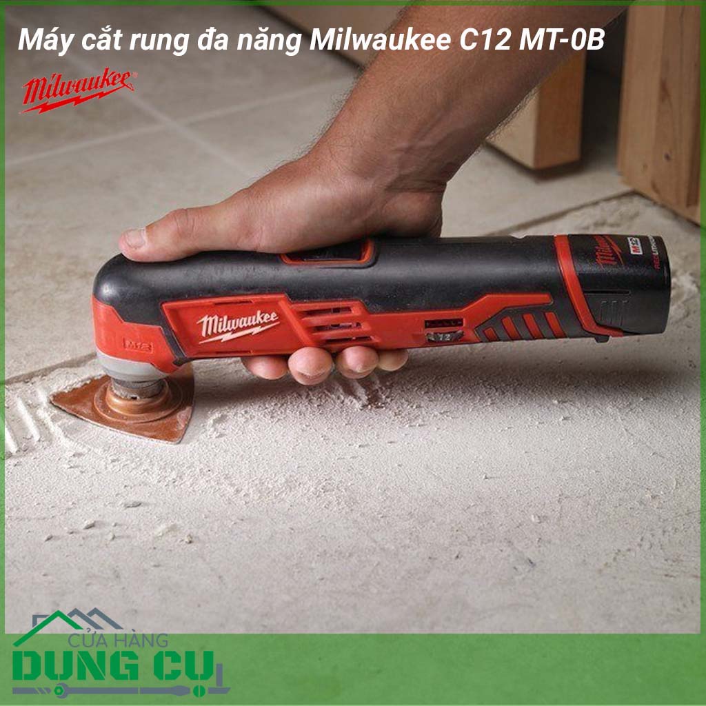 Máy cắt đa năng Milwaukee C12 MT-0B&nbsp;dòng&nbsp;máy cắt rung đa năng của Milwaukee. Một công cụ nhỏ gọn với nhiều tính năng vượt trội không thể thiếu được cho các nhu cầu sửa chữa lắp đặt của các kỹ thuật viên bảo trì, nhà thầu xây dựng, thợ điện, thợ cắt, mài…