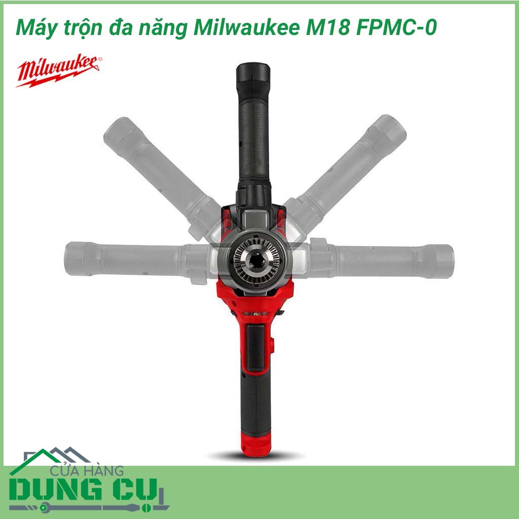 Máy trộn đa năng Milwaukee M18 FPMC-0&nbsp;thiết bị chuyên dụng dùng để trộn các hợp chất như bê tông và vữa một cách dễ dàng và hiệu quả. Động cơ không chổi than mạnh mẽ cung cấp hiệu suất vượt trội giúp xử lý nhanh chóng tất cả các yêu cầu công việc.