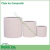 Chậu trụ Composite với kiểu dáng tao nhã thích hợp cho cả đặt trong mọi không gian nội ngoại thất từ nhà ở đến sảnh, hành lang, văn phòng công ty,...Chất liệu Composite giúp chậu tuy dáng to nhưng vẫn đẹp và thu hút, bền chắc theo thời gian.