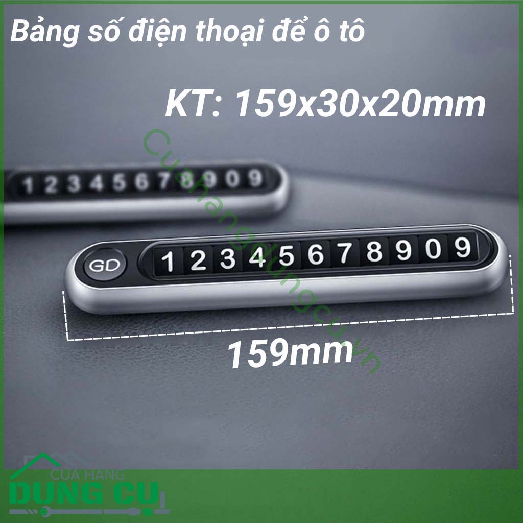 Bảng ghi số điện thoại trên ô tô&nbsp;là loại bảng&nbsp;ghi số điện thoại cho các chủ xe ô tô để gắn trong xe phục vụ mục đích liên lạc từ người khác khi cần. Bảng&nbsp;đỗ xe là giải pháp cho chủ xe khi cần đỗ xe gấp ở các khu vực lạ, gây cản trở cho người khác