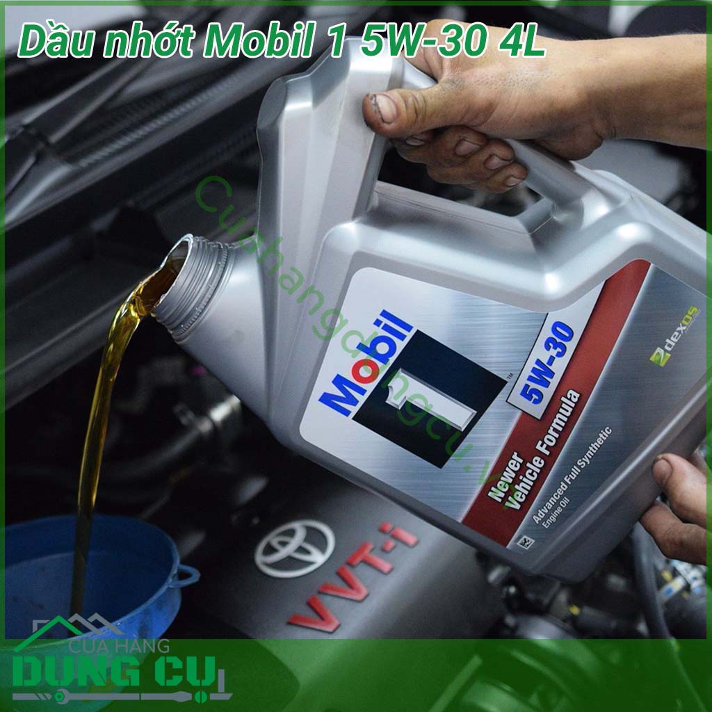 Nhớt động cơ Mobil 1 5W-30 4L&nbsp;là sản phẩm tuyệt hảo. Sản phẩm là loại dầu được thiết kế cho động cơ xăng và diesel mới nhất giúp cung cấp hiệu suất vận hành tối ưu, cung cấp nguồn năng lượng sạch và chống mài mòn cho động cơ của bạn.