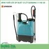 Bình tưới cây áp suất 12 lít Gardena 11140-20 với sức chứa lên đến 12 lít trong bình điều này làm cho nó trở nên lý tưởng cho việc chăm sóc các loại cây như cây ăn quả hoặc thậm chí là cây dây leo trong các khu vườn lớn.