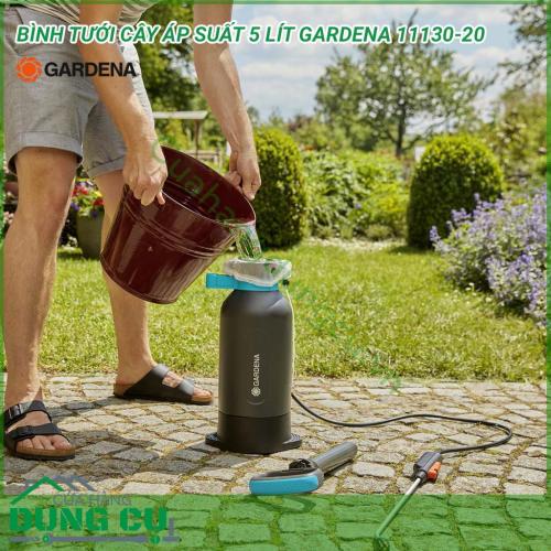 Bình tưới cây áp suất 5L Gardena 11130-20 được chế tạo bằng chất liệu nhựa cao cấp. Có độ bền cao, khả năng chống chịu các tác động ngoại lực và ảnh hưởng của môi trường. Yếu tố này giúp cho bình tưới thương hiệu Gardena luôn có tuổi thọ cao nhất.