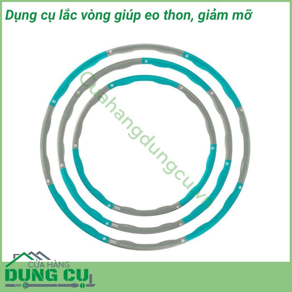 Vòng lắc giảm mỡ bụng, eo thon&nbsp;thiết kế dạng sóng có rãnh để mang lại độ bám chắc hơn, tăng cường sức mạnh cho cơ và săn chắc cơ bụng của bạn.&nbsp;