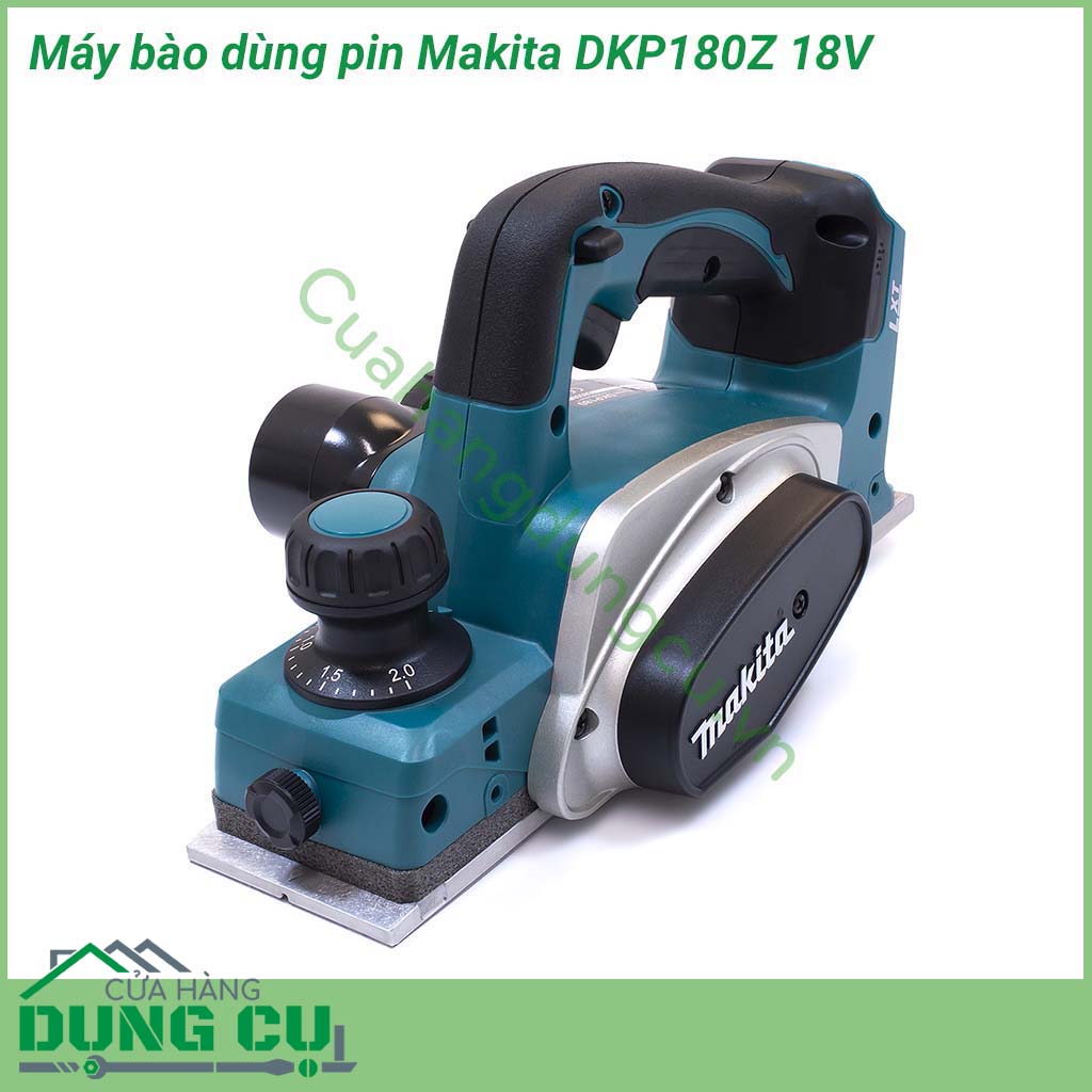 Máy bào dùng pin Makita DKP180Z&nbsp;được thiết kế từ chất liệu cao cấp, cho động cơ bền bỉ cùng khả năng hoạt động ổn định.&nbsp;Vỏ ngoài của máy được làm từ nhựa tổng hợp cho khả năng chống chịu va đập tốt. Thiết kế kiểu dáng nhỏ gọn, tay cầm chống trơn trượt