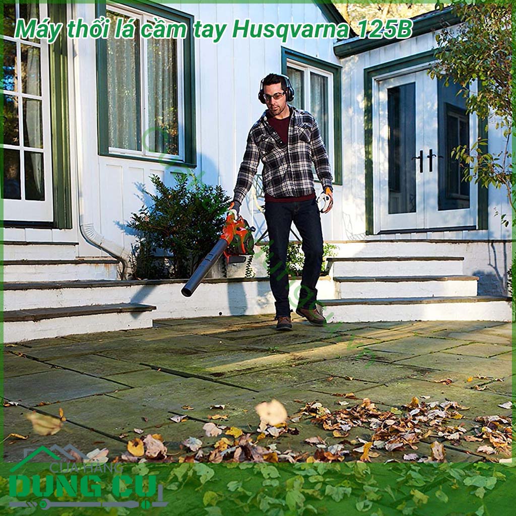 Máy thổi lá cầm tay Husqvarna 125B&nbsp;tiện dụng, máy kết hợp giữa công suất thổi khỏe và thân thiện với người sử dụng. Lý tưởng cho việc sử dụng trong các gia đình. Cân bằng tốt và dễ sử dụng nhờ thiết kế đường thổi khí thẳng.