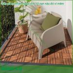 Sàn gỗ tự nhiên lót sàn ngoài trời