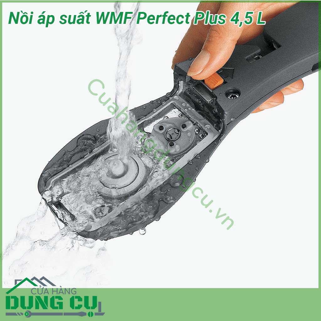 Nồi áp suất WMF Perfect Plus 4 5 lít&nbsp;xuất xứ chính hãng Đức thiết kế hiện đại đặc biệt an toàn và dễ dàng sử dụng với mọi người dùng Sản phẩm thích hợp chế biến các món ninh hầm kho nấu cháo