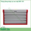 Thùng đựng dụng cụ cao cấp EKR-103 được làm bằng sắt phun tĩnh điện chống trầy xước và chống hóa chất ăn mòn  Thùng đựng đồ nghề gồm 3 ngăn kéo và 1 ngăn trên cùng giúp bạn có thể phân chia dễ dàng các loại dụng cụ riêng biệt