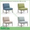 Sofa Komodo Elemento Centrale kèm đệm cao cấp với khung bằng nhựa polypropylene sợi thủy tinh có màu đồng nhất với các chất phụ gia UV Có thể gắn tựa lưng và tay vịn vào tất cả các mặt Có thể tháo rời Lớp sơn mờ Có chân chống trượt Bộ đệm đi kèm ‎ Nhựa tái chế ‎ 