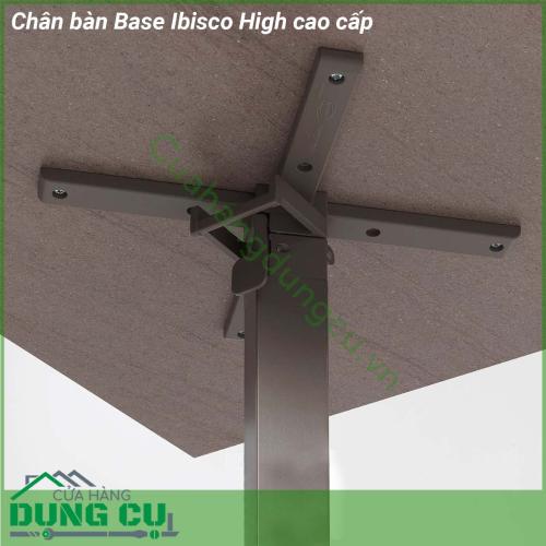 Chân bàn Base Ibisco High cao cấp được làm bằng chất liệu nhôm tráng cao cấp với kiểu dáng thiết kế sang trọng bạn có thể sử dụng mẫu chan bàn này cho các mặt bàn tròn có kích thước đường kính mặt D=60 D=70 hay bàn vuông có kích thước 60×60 hay 70c70 cm