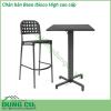 Chân bàn Base Ibisco High cao cấp được làm bằng chất liệu nhôm tráng cao cấp với kiểu dáng thiết kế sang trọng bạn có thể sử dụng mẫu chan bàn này cho các mặt bàn tròn có kích thước đường kính mặt D=60 D=70 hay bàn vuông có kích thước 60×60 hay 70c70 cm