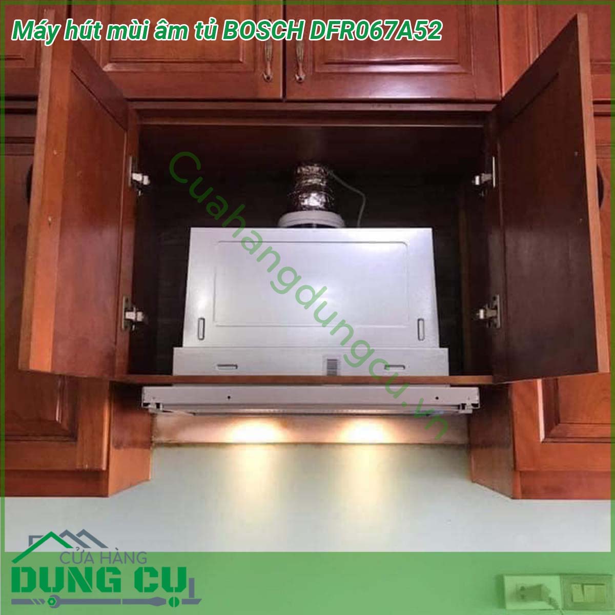 Máy hút mùi âm tủ BOSCH DFR067A52&nbsp;là thiết bị thông minh giúp loại bỏ mùi khó chịu có thiết kế âm tủ vô cùng tiết kiệm không gian Với chất liệu thép không gỉ cao cấp và thiết kế gọn gàng tiết kiệm diện tích có thể kéo ra khi hút mùi và đẩy vào khi không sử dụng mặt trước của thanh kéo có thể ốp theo chất liệu tủ bếp giúp cả gian tủ bếp đều liền mạch và đồng bộ
