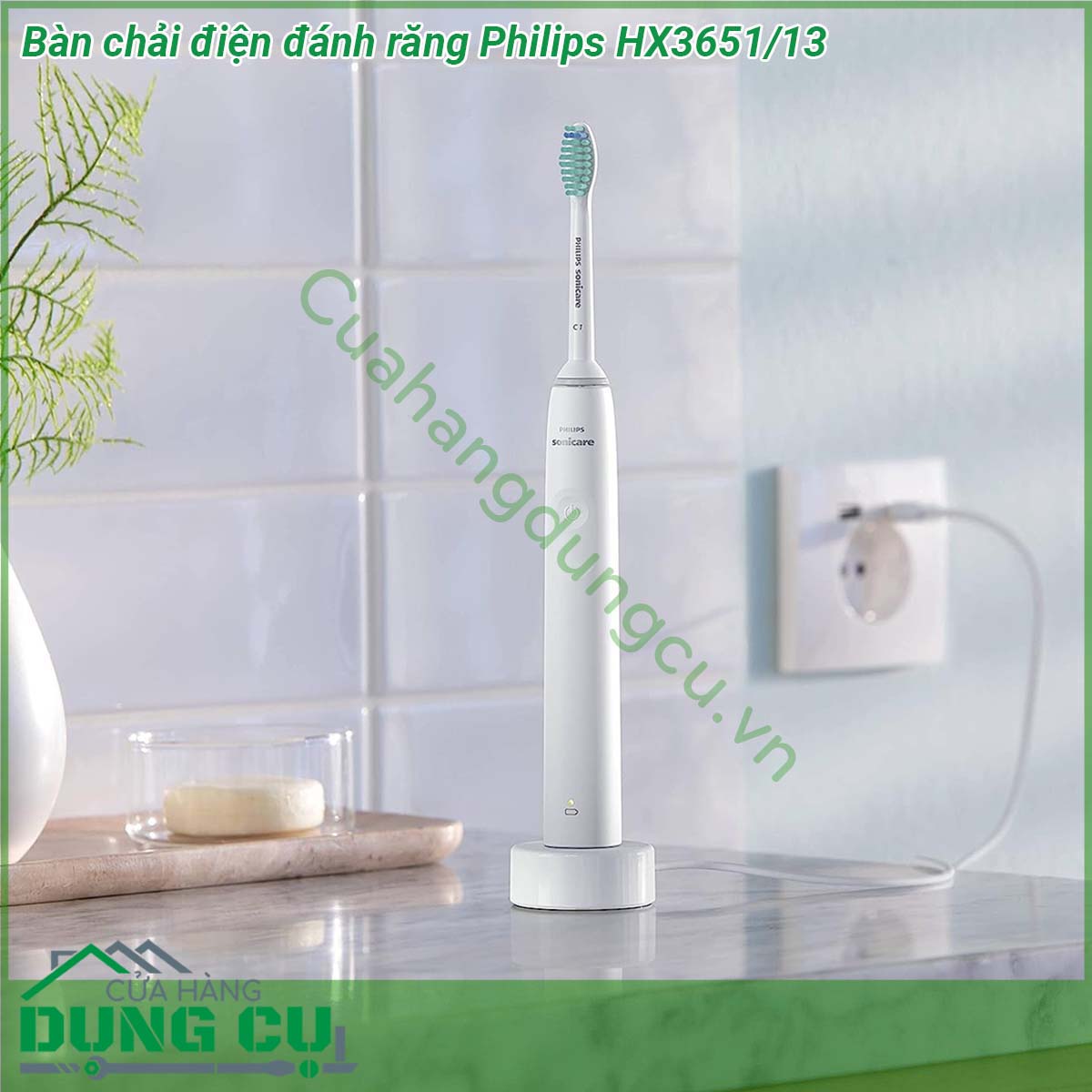 Bàn chải điện đánh răng Philips HX3651 13 được thiết kế mỏng nhẹ và tiện dụng giúp bàn chải đánh răng dễ cầm và sử dụng để bạn có được bàn chải sạch tuyệt vời mà không bị mỏi &nbsp;Thời lượng pin kéo dài đến 14 ngày để có thể sử dụng trong thời gian dài mà không cần sạc &nbsp;Công nghệ độc đáo loại bỏ mảng bám tốt hơn tới 3 lần so với bàn chải đánh răng thủ công