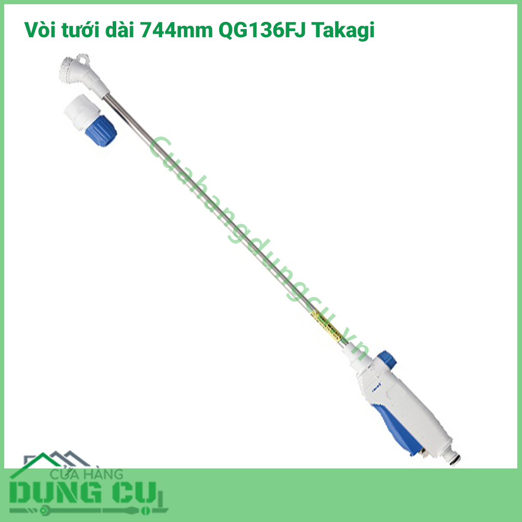 Vòi tưới dài 744mm Takagi QG136FJ