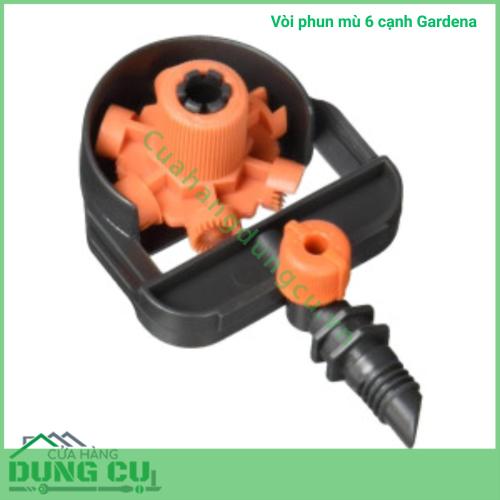 Vòi phun mù 6 cạnh Gardena