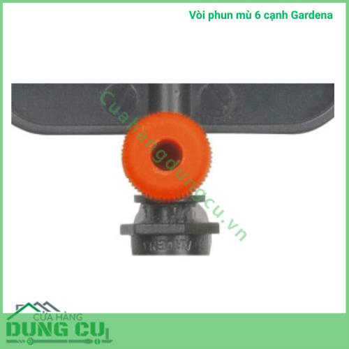Vòi phun mù 6 cạnh Gardena