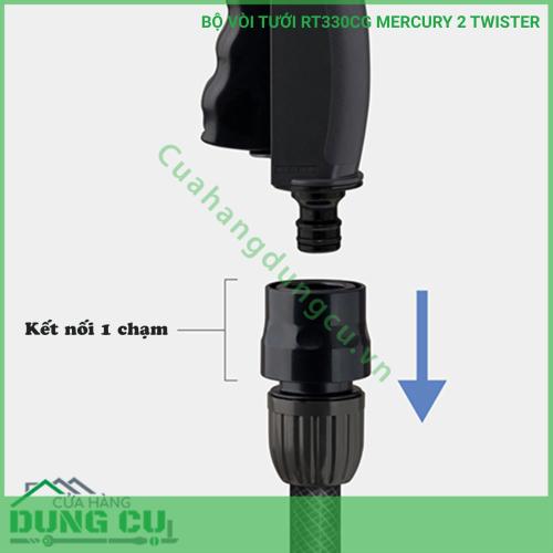 Bộ vòi thu rút tưới vườn Takagi Mercury 2 Twister (CG) 30m RT330CG