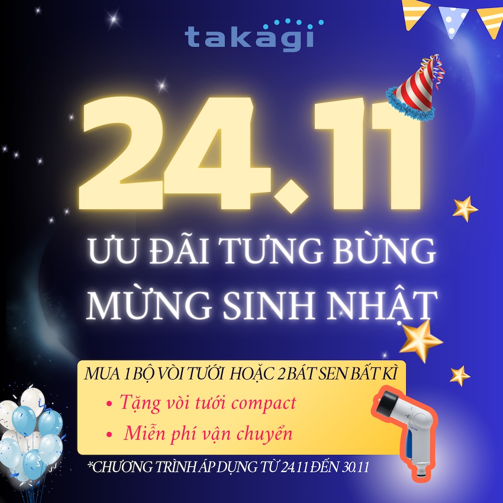 Mừng sinh nhật Takagi - khuyến mại